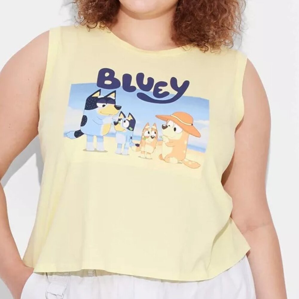 Bluey Muscle Tank